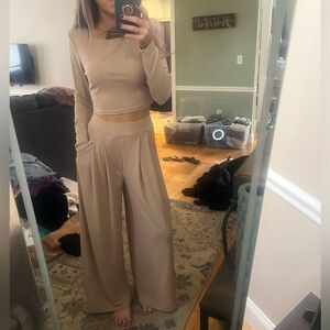 Two piece lounge, work, go out set